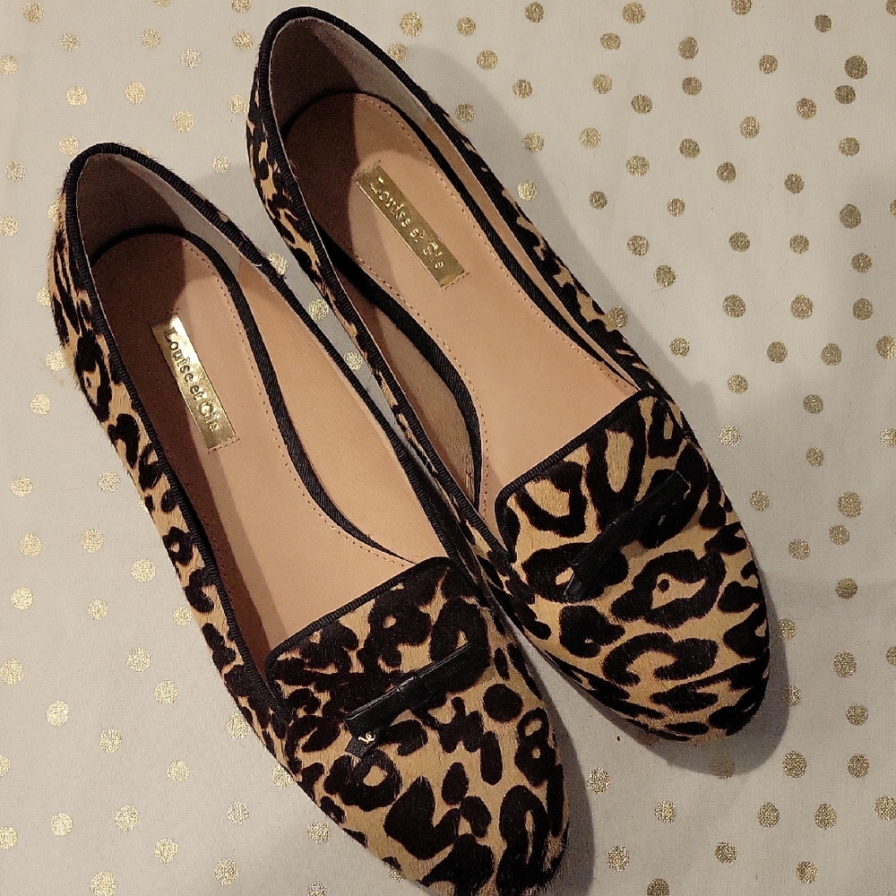 Louise et Cie Leopard Print Flats
